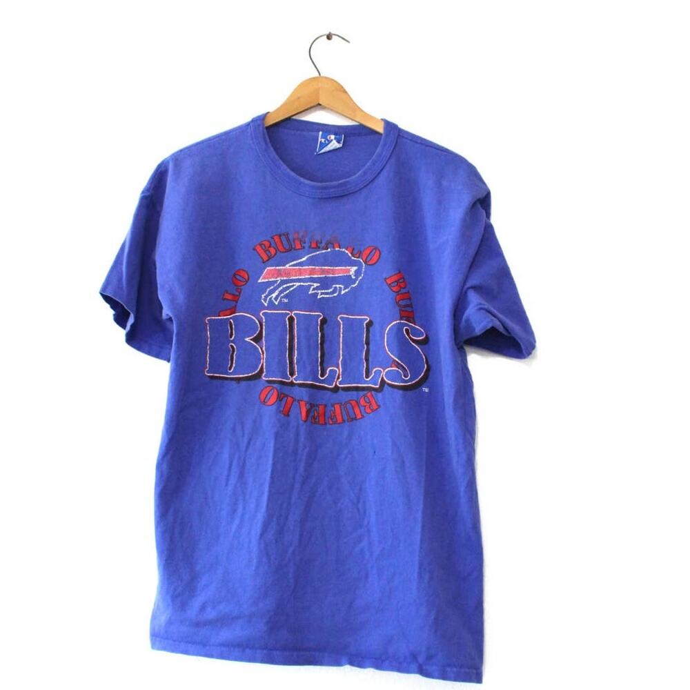 Vintage New York Buffalo Bills Football Champion T Shirt XL